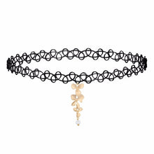 Load image into Gallery viewer, Cxwind Fashion Orchid Flower Pendant Boho Flower Necklace Charm Jewelry For Women Party Dress Accessories Gift