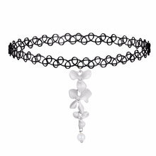 Load image into Gallery viewer, Cxwind Fashion Orchid Flower Pendant Boho Flower Necklace Charm Jewelry For Women Party Dress Accessories Gift