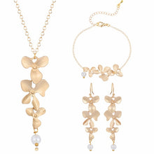 Load image into Gallery viewer, Cxwind Fashion Orchid Flower Pendant Boho Flower Necklace Charm Jewelry For Women Party Dress Accessories Gift