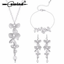 Load image into Gallery viewer, Cxwind Fashion Orchid Flower Pendant Boho Flower Necklace Charm Jewelry For Women Party Dress Accessories Gift
