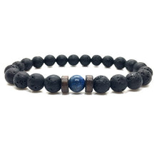 Load image into Gallery viewer, Lava Stone Men Bracelet Natural Moonstone Bead Tibetan Buddha Bracelet Chakra Diffuser Bracelets Men Jewelry Gifts Drop Shipping