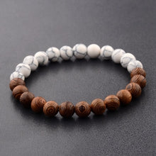 Load image into Gallery viewer, Lava Stone Men Bracelet Natural Moonstone Bead Tibetan Buddha Bracelet Chakra Diffuser Bracelets Men Jewelry Gifts Drop Shipping