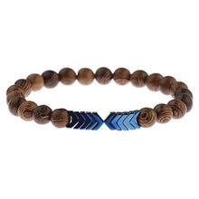 Load image into Gallery viewer, Lava Stone Men Bracelet Natural Moonstone Bead Tibetan Buddha Bracelet Chakra Diffuser Bracelets Men Jewelry Gifts Drop Shipping