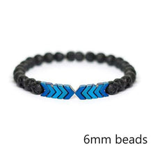 Load image into Gallery viewer, Lava Stone Men Bracelet Natural Moonstone Bead Tibetan Buddha Bracelet Chakra Diffuser Bracelets Men Jewelry Gifts Drop Shipping