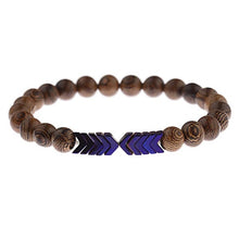 Load image into Gallery viewer, Lava Stone Men Bracelet Natural Moonstone Bead Tibetan Buddha Bracelet Chakra Diffuser Bracelets Men Jewelry Gifts Drop Shipping