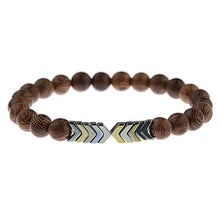 Load image into Gallery viewer, Lava Stone Men Bracelet Natural Moonstone Bead Tibetan Buddha Bracelet Chakra Diffuser Bracelets Men Jewelry Gifts Drop Shipping