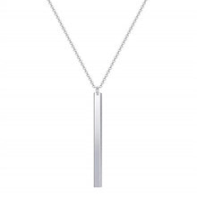 Load image into Gallery viewer, New Fashion Statement Pendant Necklace Trendy Women's Simple Choker Necklace Long Sliver Chain Collier Femme Party  Jewelry Gift