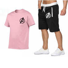 Load image into Gallery viewer, Marvel Movie Avengers Endgame Short Sleeve T Shirt Quantum Warfare Men/Women Print t-shirt cool Tshirt Casual Summer suit