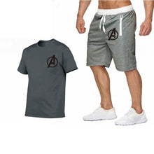Load image into Gallery viewer, Marvel Movie Avengers Endgame Short Sleeve T Shirt Quantum Warfare Men/Women Print t-shirt cool Tshirt Casual Summer suit