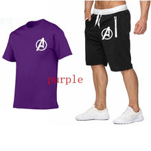 Load image into Gallery viewer, Marvel Movie Avengers Endgame Short Sleeve T Shirt Quantum Warfare Men/Women Print t-shirt cool Tshirt Casual Summer suit