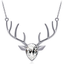 Load image into Gallery viewer, Harry Christmas Hogwarts Potter mascot Elk crystal alloy necklace women Accessories jewelry gift