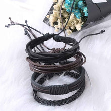 Load image into Gallery viewer, Bracelets for Men Leather Bracelets 2018 Pulseira Masculina Jewelry Charm Bileklik Pulseiras Boyfriend Girlfriend Mens Bracelets