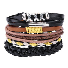 Load image into Gallery viewer, Bracelets for Men Leather Bracelets 2018 Pulseira Masculina Jewelry Charm Bileklik Pulseiras Boyfriend Girlfriend Mens Bracelets