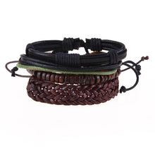 Load image into Gallery viewer, Bracelets for Men Leather Bracelets 2018 Pulseira Masculina Jewelry Charm Bileklik Pulseiras Boyfriend Girlfriend Mens Bracelets